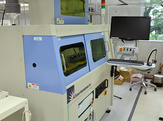 Laser machining equipment